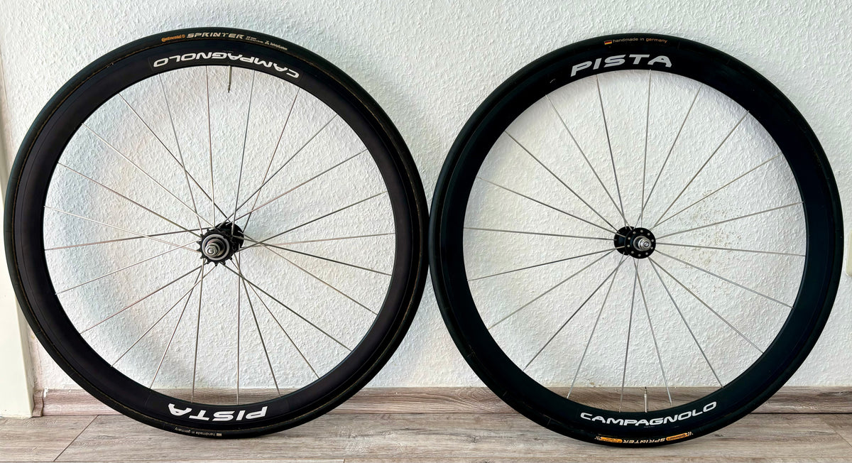 Campagnolo Pista Wheelset For Tubular – Mastroianni Classic Bikes