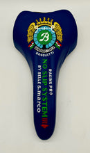 Load image into Gallery viewer, Boschetti pantographed Giorgio Siligardi Saddle - Blue