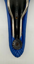 Load image into Gallery viewer, Boschetti pantographed Giorgio Siligardi Saddle - Blue