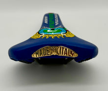 Load image into Gallery viewer, Boschetti pantographed Giorgio Siligardi Saddle - Blue