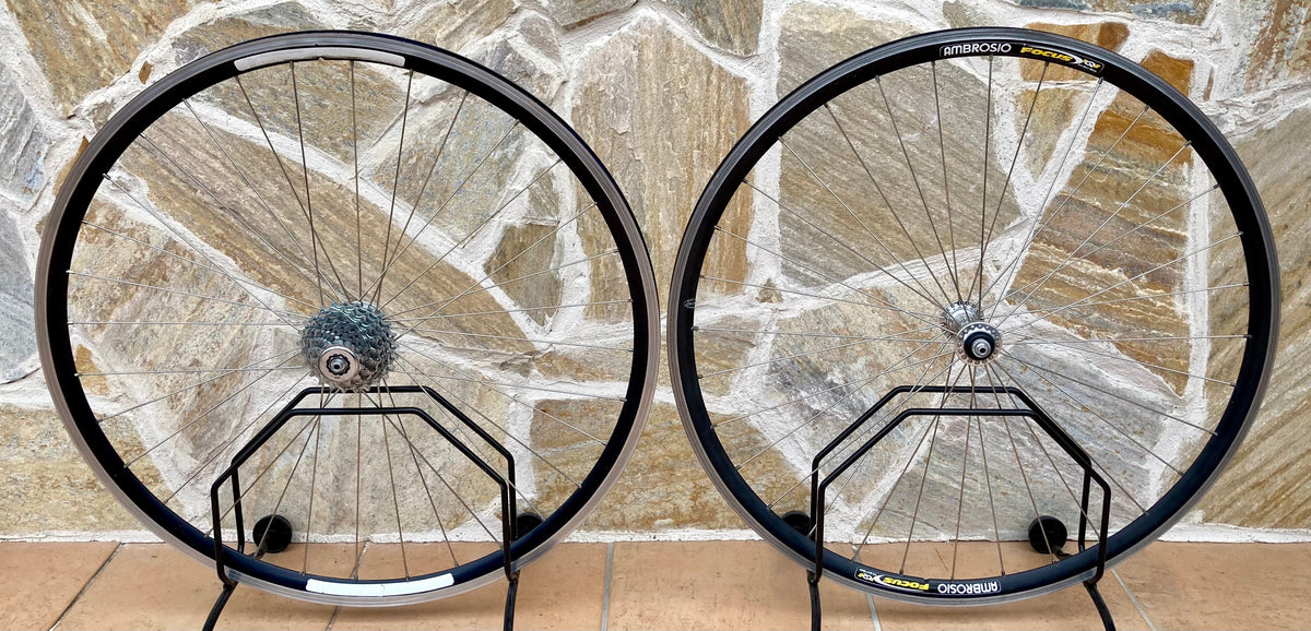 Ambrosio Focus TQB Campagnolo Record 32H Wheelset for Clincher