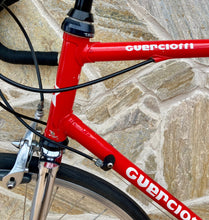 Load image into Gallery viewer, 57cm Guerciotti Vintage Steel Race Bike