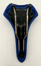 Load image into Gallery viewer, Boschetti pantographed Giorgio Siligardi Saddle - Blue
