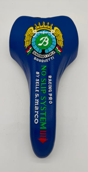 Boschetti pantographed Giorgio Siligardi Saddle - Blue