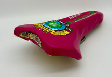 Load image into Gallery viewer, Boschetti pantographed Giorgio Siligardi Saddle - Purple

