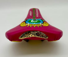 Load image into Gallery viewer, Boschetti pantographed Giorgio Siligardi Saddle - Purple

