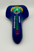 Load image into Gallery viewer, Boschetti pantographed Giorgio Siligardi Saddle - Blue
