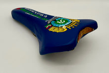 Load image into Gallery viewer, Boschetti pantographed Giorgio Siligardi Saddle - Blue
