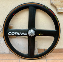 Load image into Gallery viewer, Corima HR 4 Spoke Carbon 650c Rear Wheel
