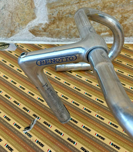 Benotto panto cockpit - Cinelli 1R stem and handlebar