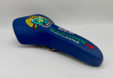 Load image into Gallery viewer, Boschetti pantographed Giorgio Siligardi Saddle - Blue
