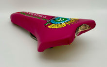 Load image into Gallery viewer, Boschetti pantographed Giorgio Siligardi Saddle - Purple
