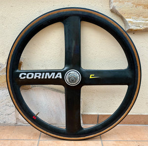 Corima HR 4 Spoke Carbon 650c Rear Wheel – Mastroianni Classic Bikes