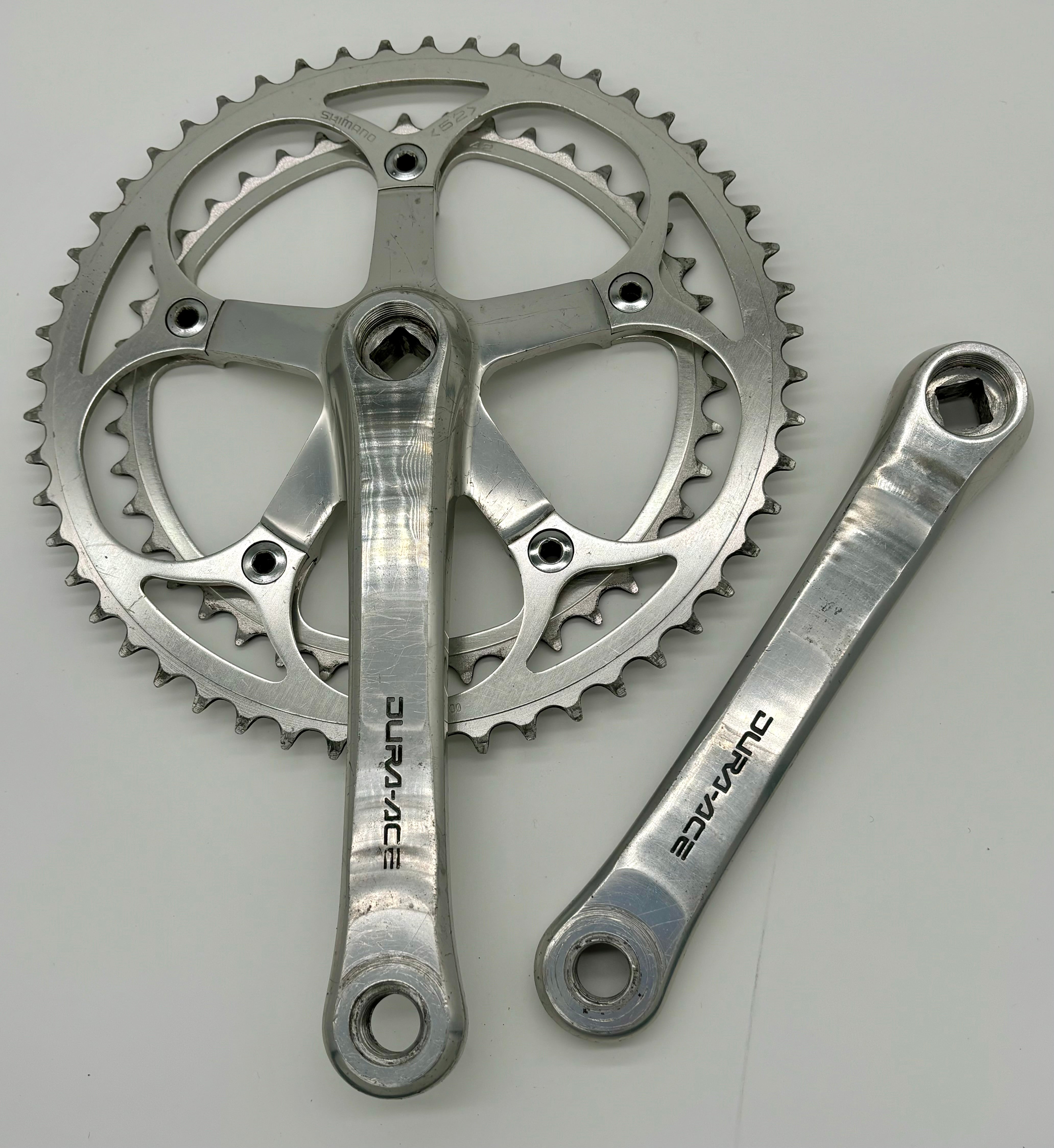 パーツ SHIMANO DURA-ACE FC-7402 170mm Shimano Dura Ace FC 7402 Crank / 170 mm / NOS - velowizard.com