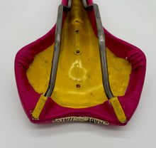 Load image into Gallery viewer, Boschetti pantographed Giorgio Siligardi Saddle - Purple
