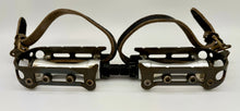 Load image into Gallery viewer, Mavic 640 SSC Pedals with Alfredo Binda Straps
