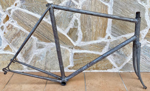 NOS 60cm Cicli Boschetti Vintage Steel Road Bike Frame - 1970s