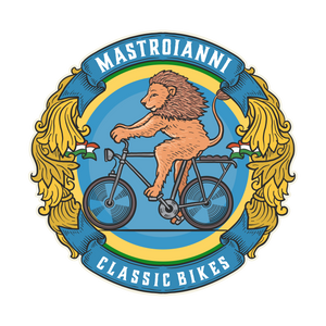 Mastroianni Classic Bikes Lion on a Bike Logo