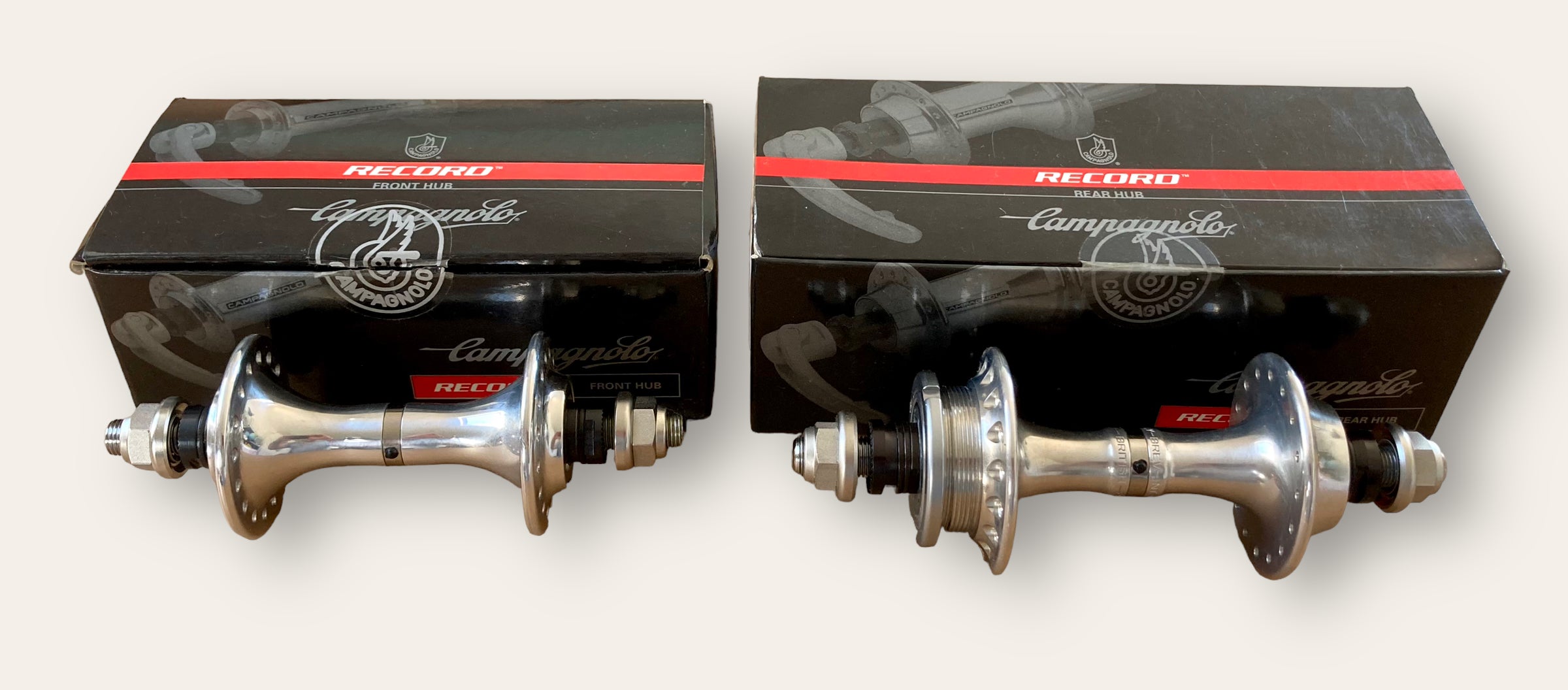 新品 CAMPAGNOLO RECORD 前後ハブ ラージフランジ 32H 新品 CAMPAGNOLO RECORD 前後ハブ ラージフランジ 32H - メルカリ