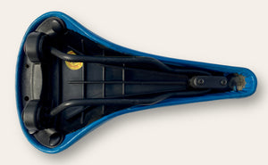 Selle San Marco Pirelli "Boschetti" pantographed saddle Blue