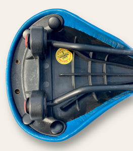 Selle San Marco Pirelli "Boschetti" pantographed saddle Blue