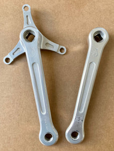 Campagnolo Gran Sport Pédalier Double 170 Mm Bras 52-42 Dents Anneaux D Campagnolo Gran Sport Pédalier Double 170 Mm Bras 52-42 Dents Anneaux D