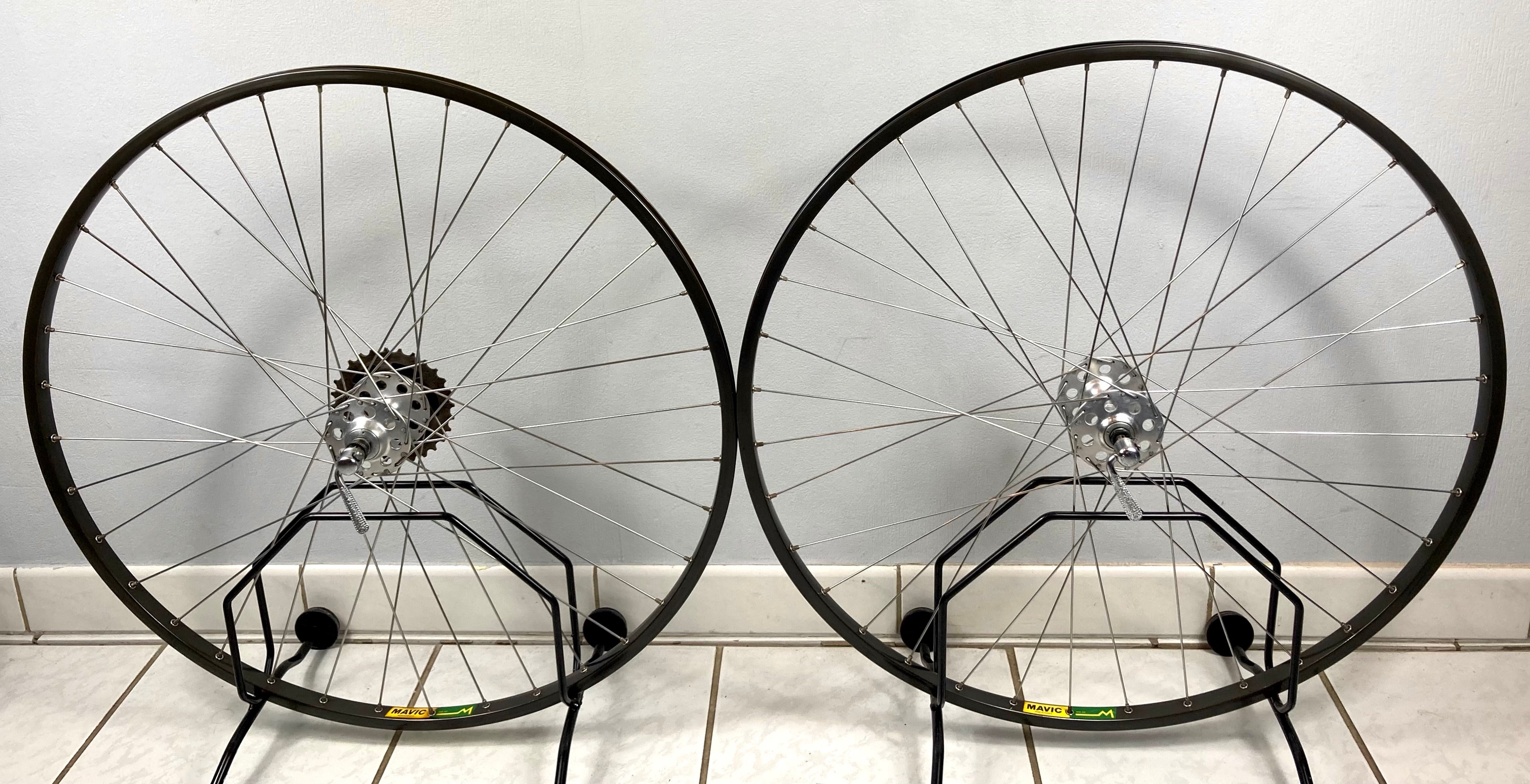 MAVIC マヴィック Challenger  ホイール campagnolo Mavic Challenger, mid 80's steel wheel. I tried myself, very