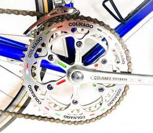 Colnago pantographed Ambrosio 6-arm crankset