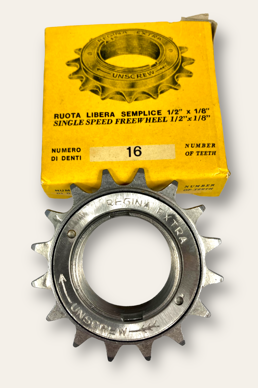 NOS Regina Extra Singlespeed Freewheel 16T – Mastroianni Classic Bikes NOS Regina Extra Singlespeed Freewheel 16T – Mastroianni Classic Bikes