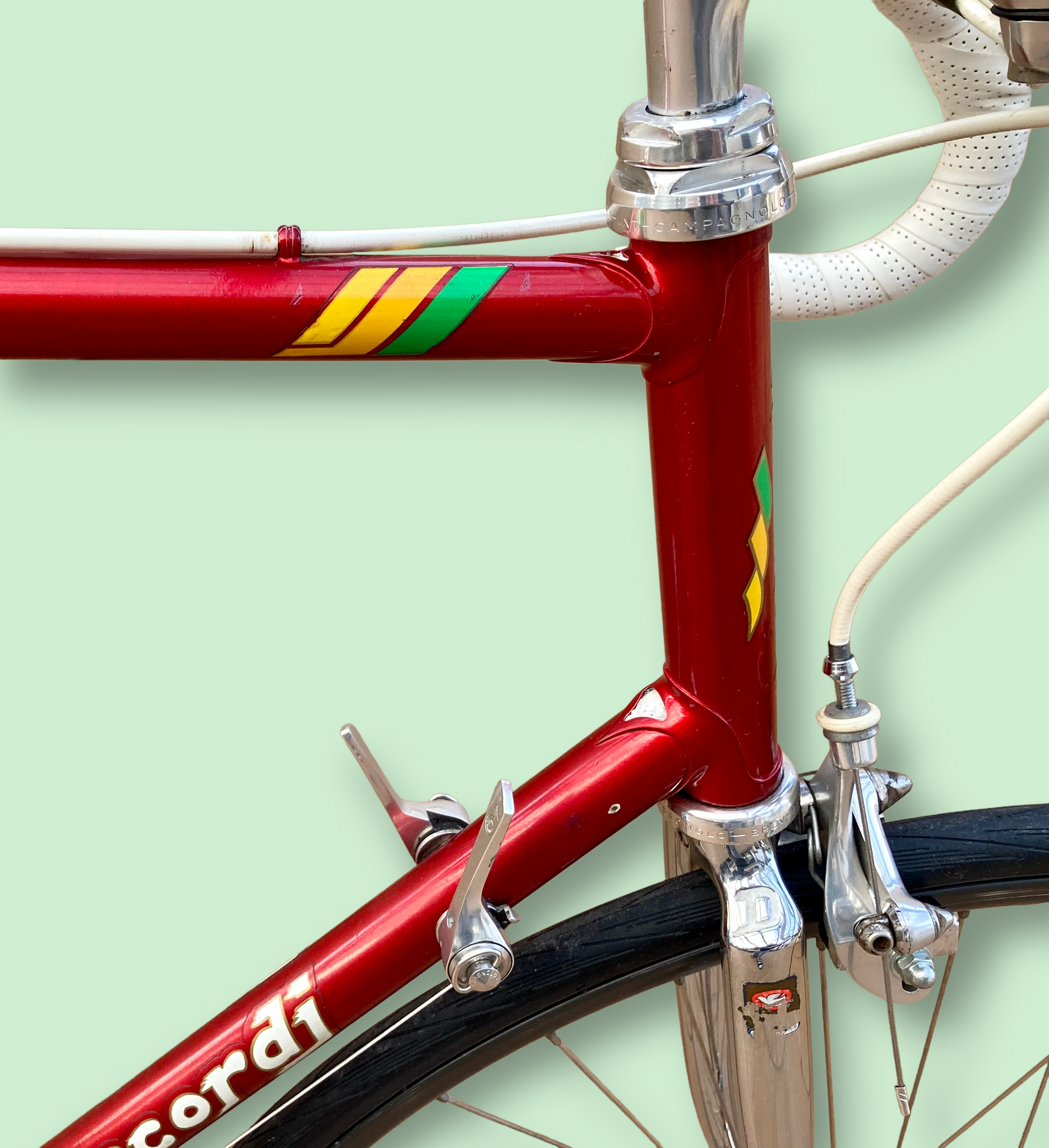 daccordi rennrad 60cm Daccordi Vintage Steel Road Race Bike – Mastroianni Classic Bikes