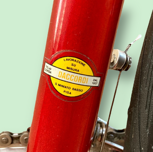 60cm Daccordi Vintage Steel Road Race Bike
